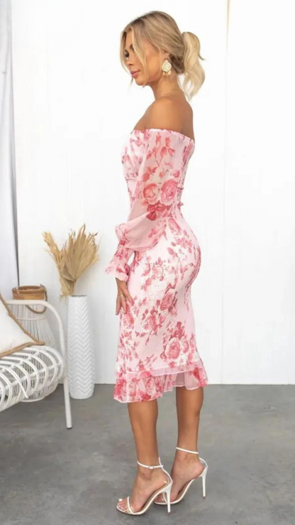 Kendall – refined elegance in midi length (Almost sold out)