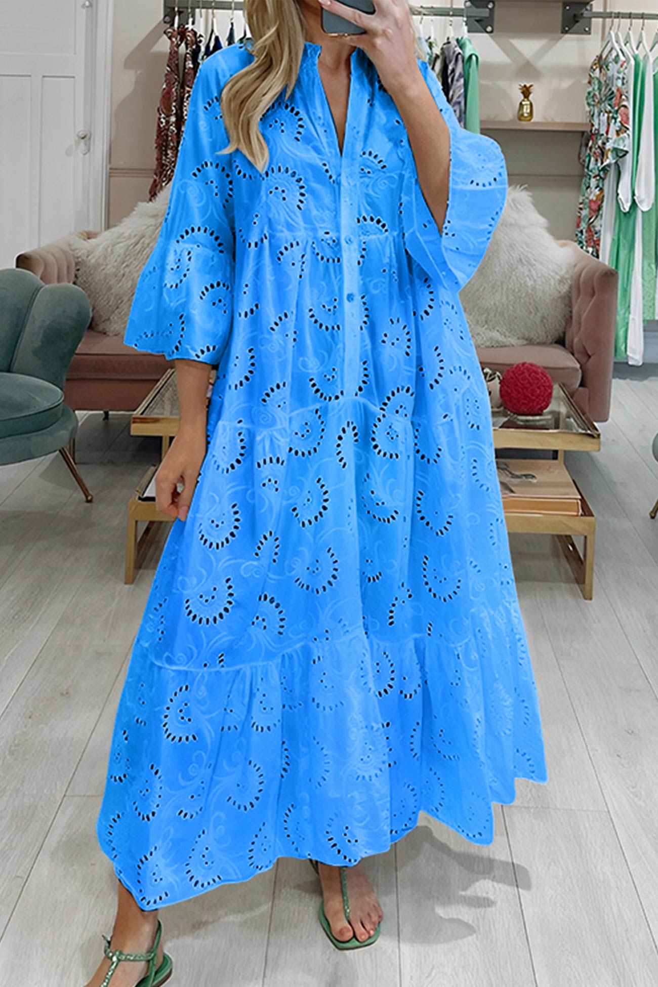 Alondra – cotton bloom with delicate threads