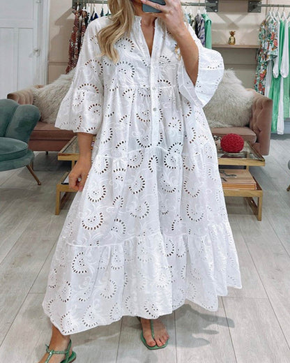 Alondra – cotton bloom with delicate threads