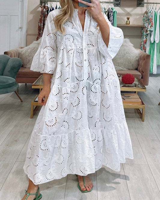 Alondra – cotton bloom with delicate threads