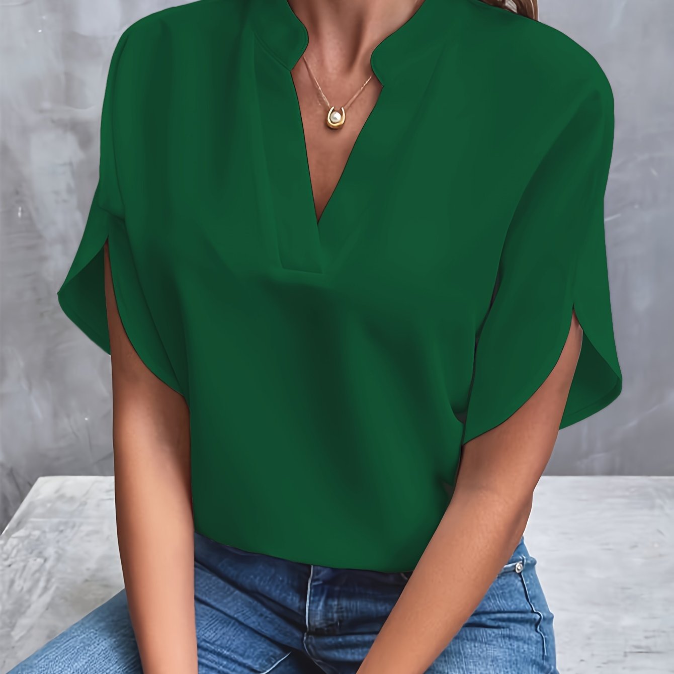 Mina – moonlit grace blouse