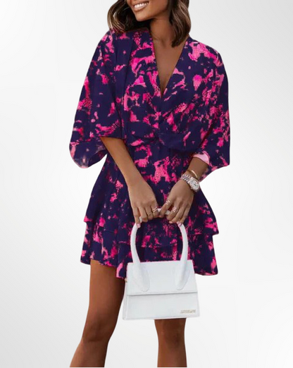Susana – sunlit grace mini dress