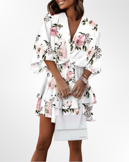 Susana – sunlit grace mini dress