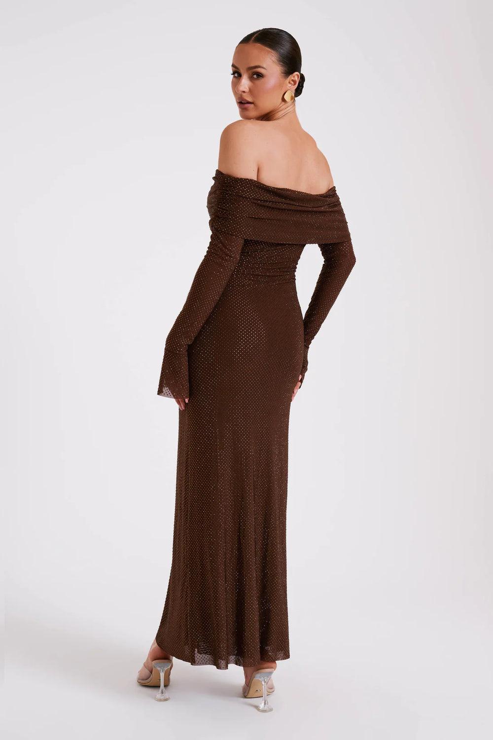 ASTELLA - SPRAY EFFECT DRESS