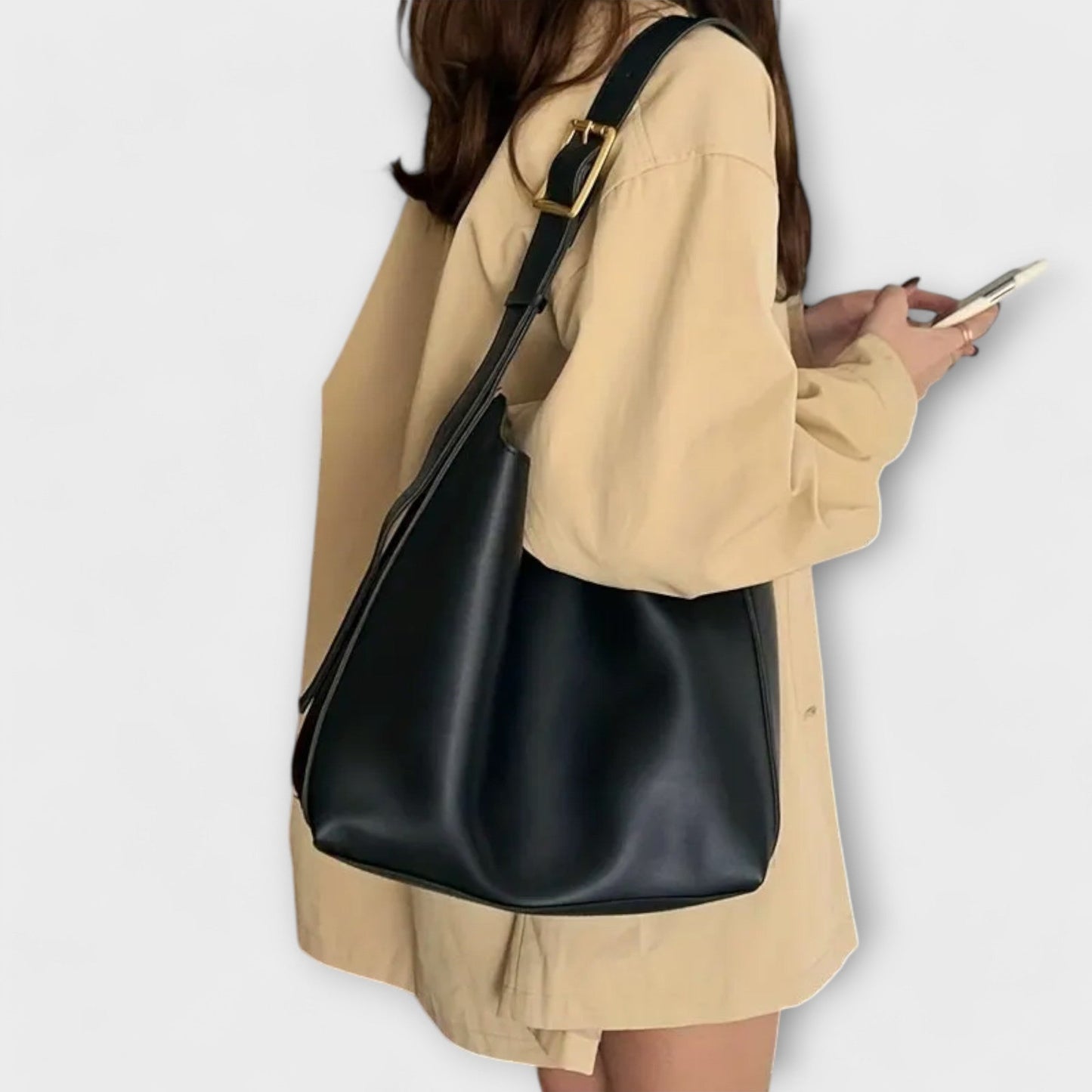 ELEGANT LEATHER -SHOULDER BAG