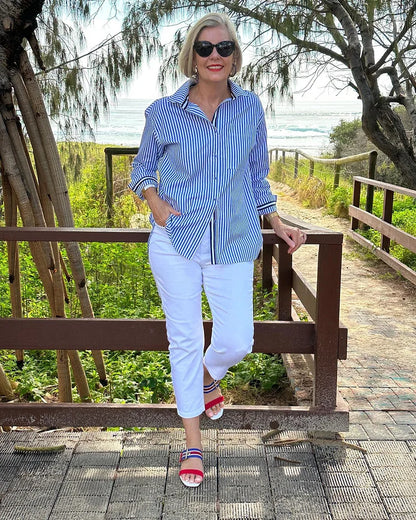 Ellen – sunlit rhythm shirt