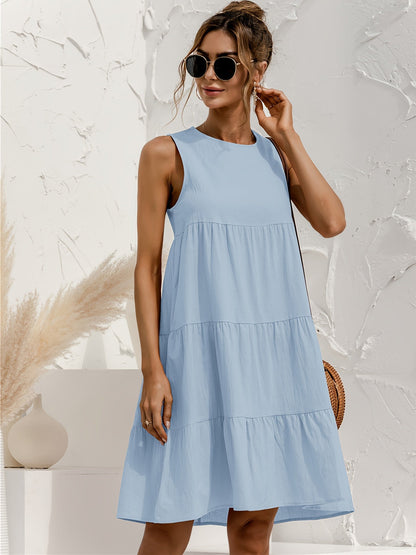 SELENA - TIERED TANK DRESS
