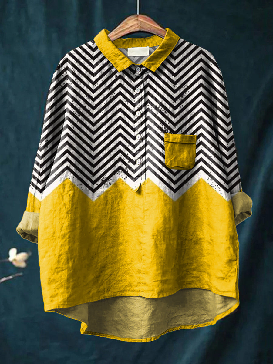 Women's Irregular Geometric Art Dress – abstract elegance in every line
