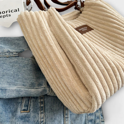 SOFT CORDUROY -SHOULDER BAG
