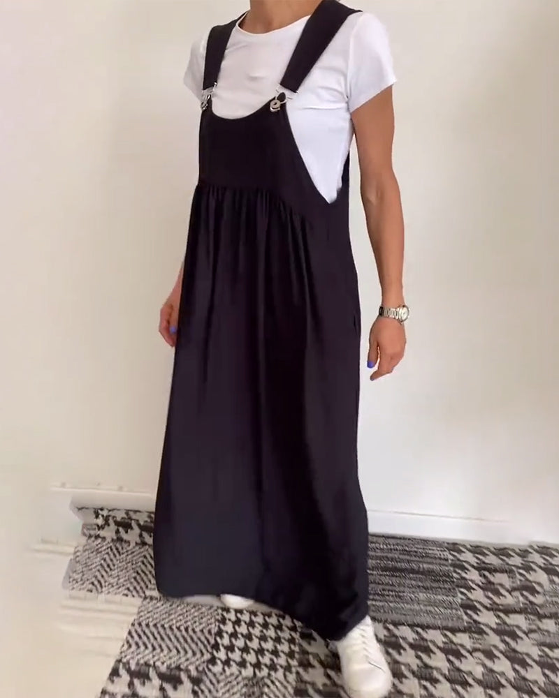 CAMILLE - FLUID DRESS WITHOUT SLEEVES