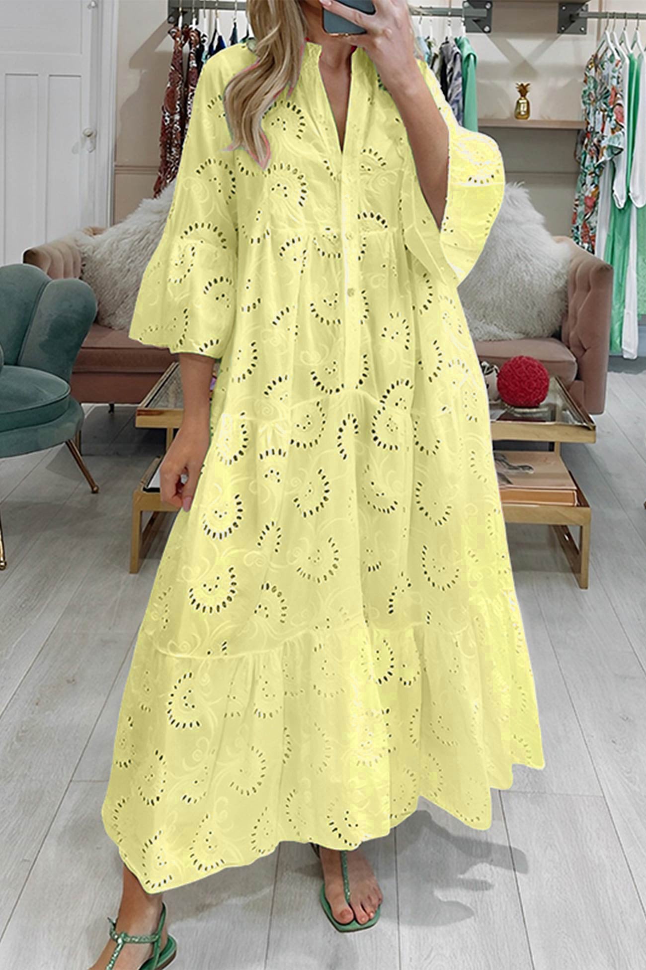 Alondra – cotton bloom with delicate threads