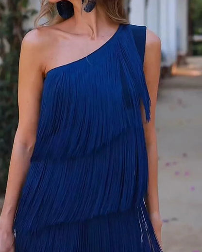 PRISCILLA - ELEGANT OFF-SHOULDER DRESS