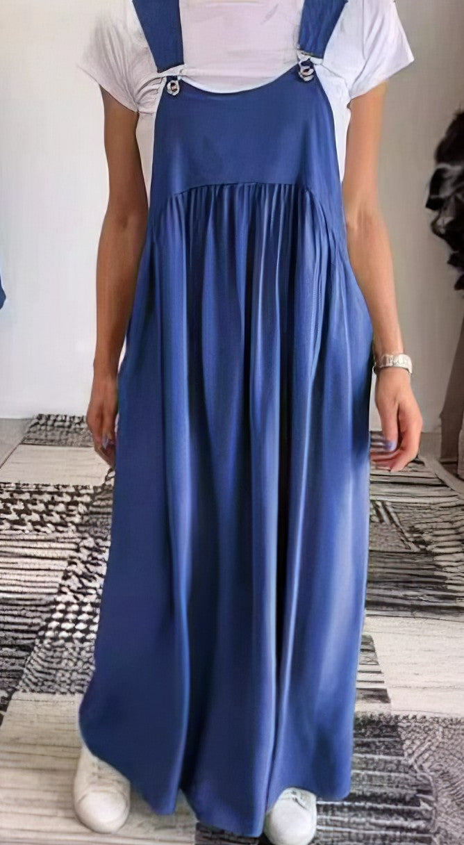 CAMILLE - FLUID DRESS WITHOUT SLEEVES
