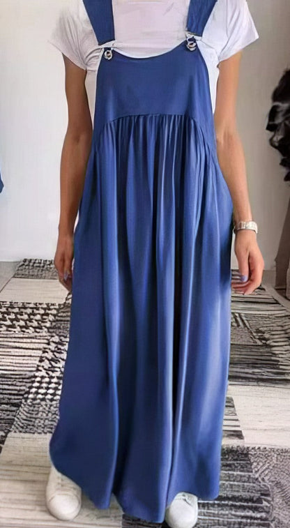 CAMILLE - FLUID DRESS WITHOUT SLEEVES