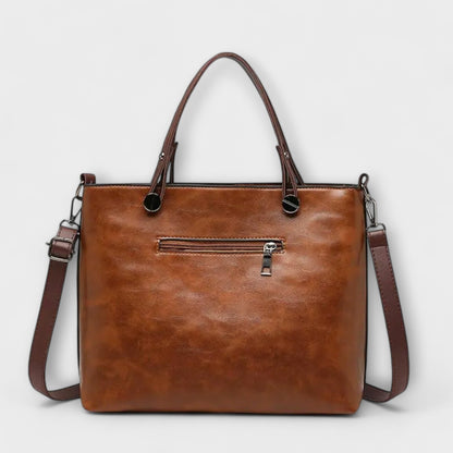 PREMIUM LEATHER HANDBAG - LUXURY & TIMELESS ELEGANCE