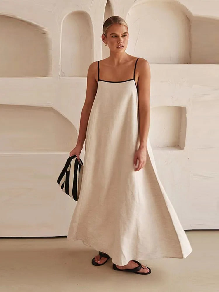 EUNICE - SLEEVELESS MAXI DRESS