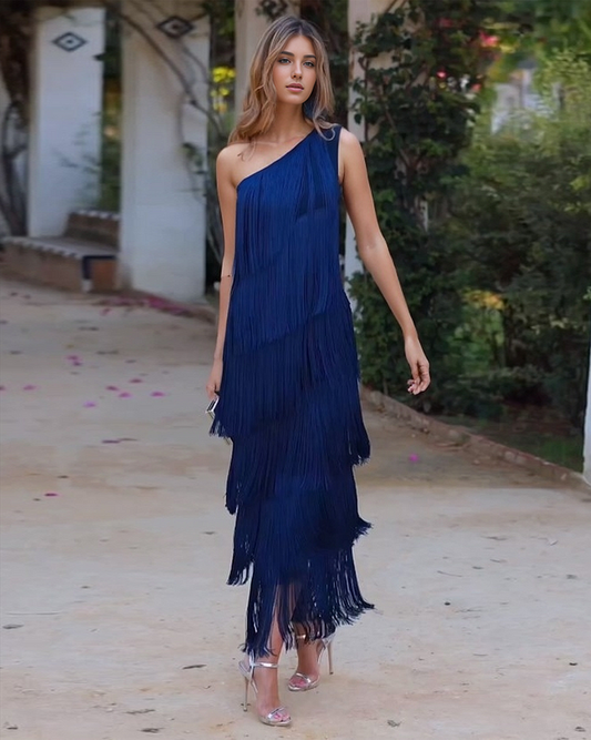PRISCILLA - ELEGANT OFF-SHOULDER DRESS