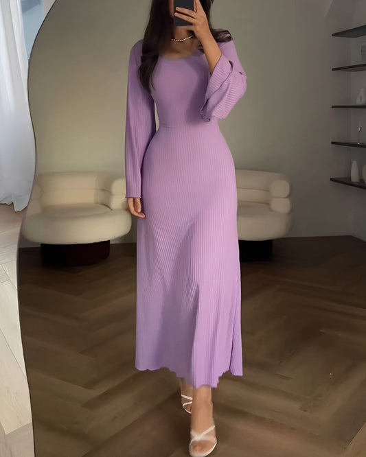 GABRIELLA - ELEGANT KNIT MAXI DRESS