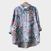 Violetta – sun-kissed floral oversized blouse
