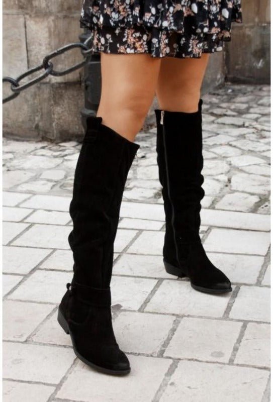 ALLISON - LEATHER BOOTS