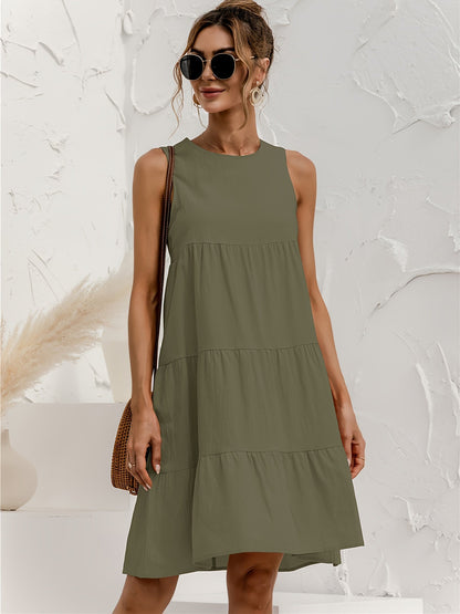 SELENA - TIERED TANK DRESS