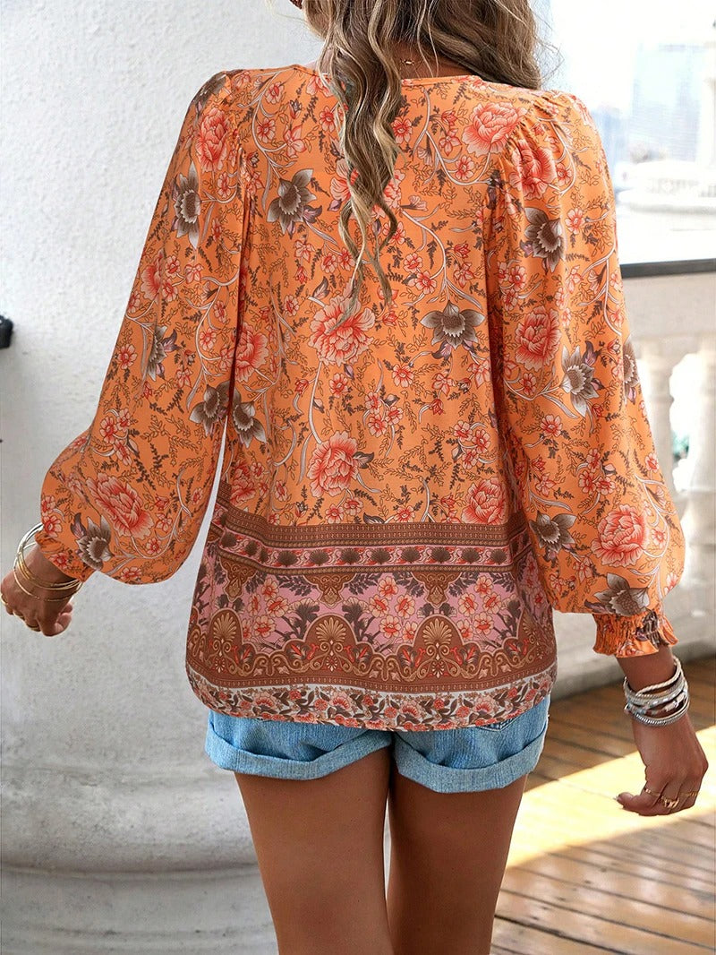 Helena – wild bloom summer top