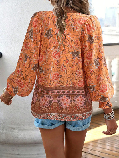 Helena – wild bloom summer top