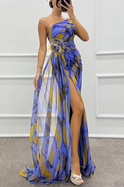 Elena – vintage allure maxi dress