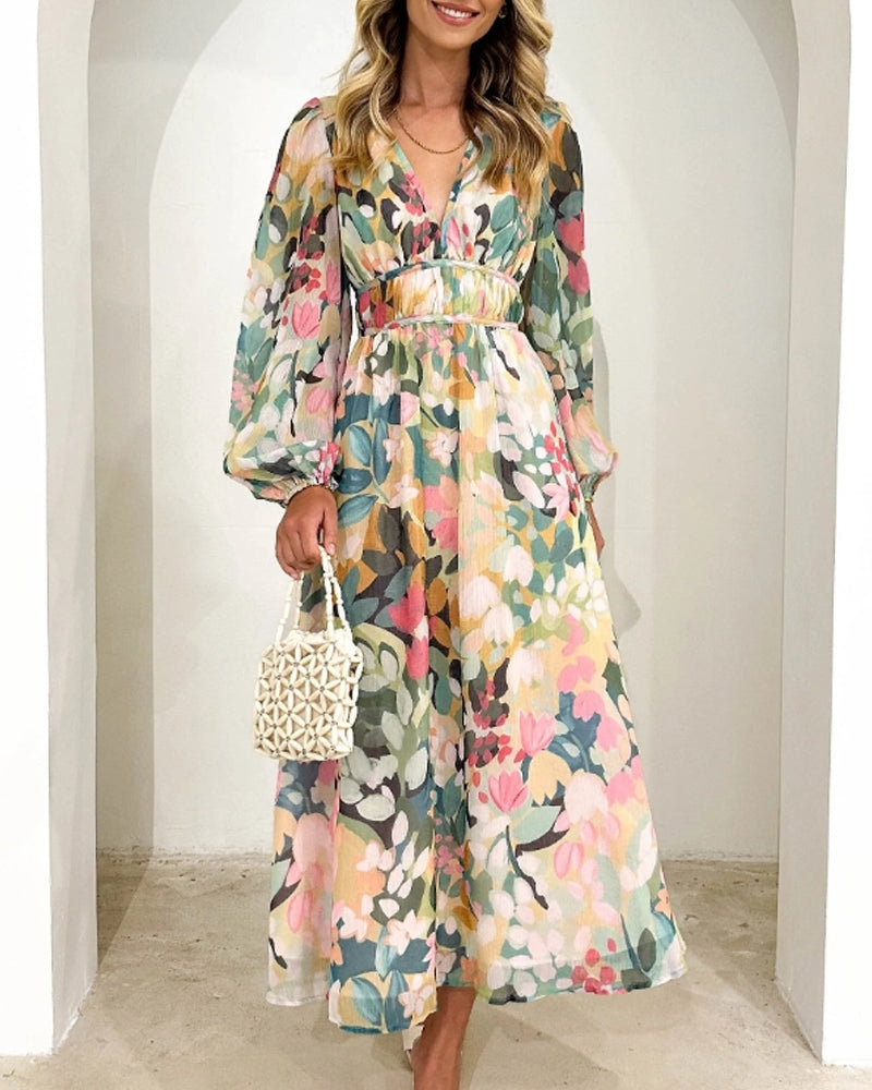 ELVIRA - BOHO LONG DRESS
