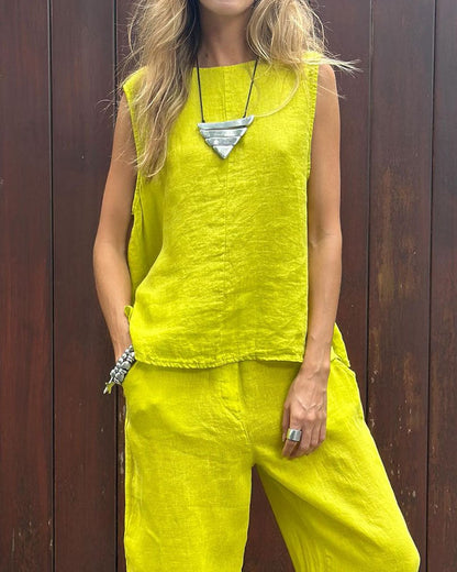ZENNETH - EFFORTLESSLY STYLISH CASUAL TWO-PIECE ENSEMBLE