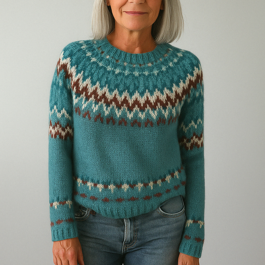 Retro Winter Sweater – Marit Edition