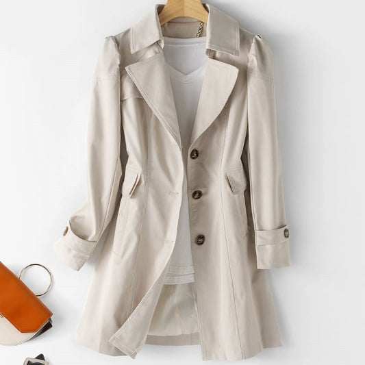 Mell – soft structure trench coat