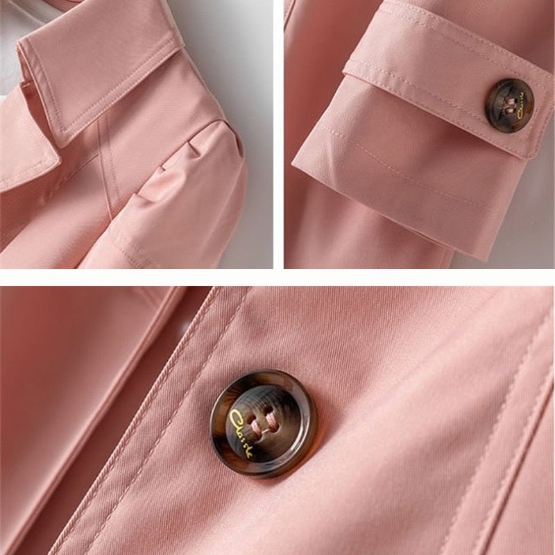 Mell – soft structure trench coat