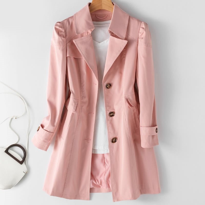 Mell – soft structure trench coat