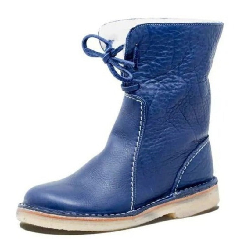 LENI - STEP INN BOOTS WITH FLEECE LINING