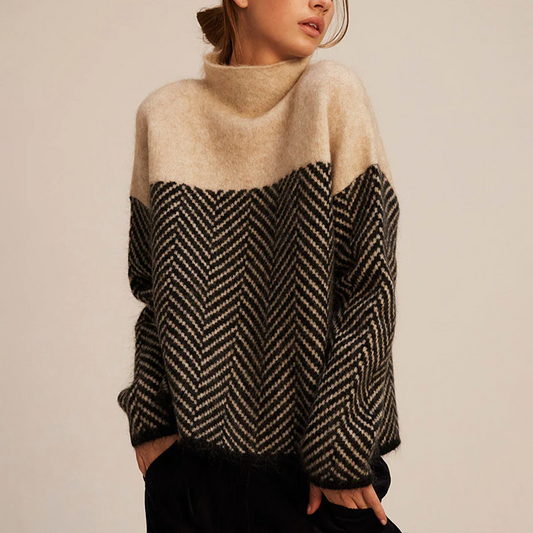 ISABELLE - HIGH-NECK SWEATER