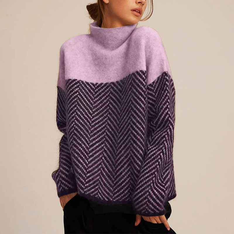 ISABELLE - HIGH-NECK SWEATER