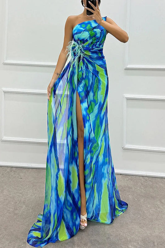 Elena – vintage allure maxi dress