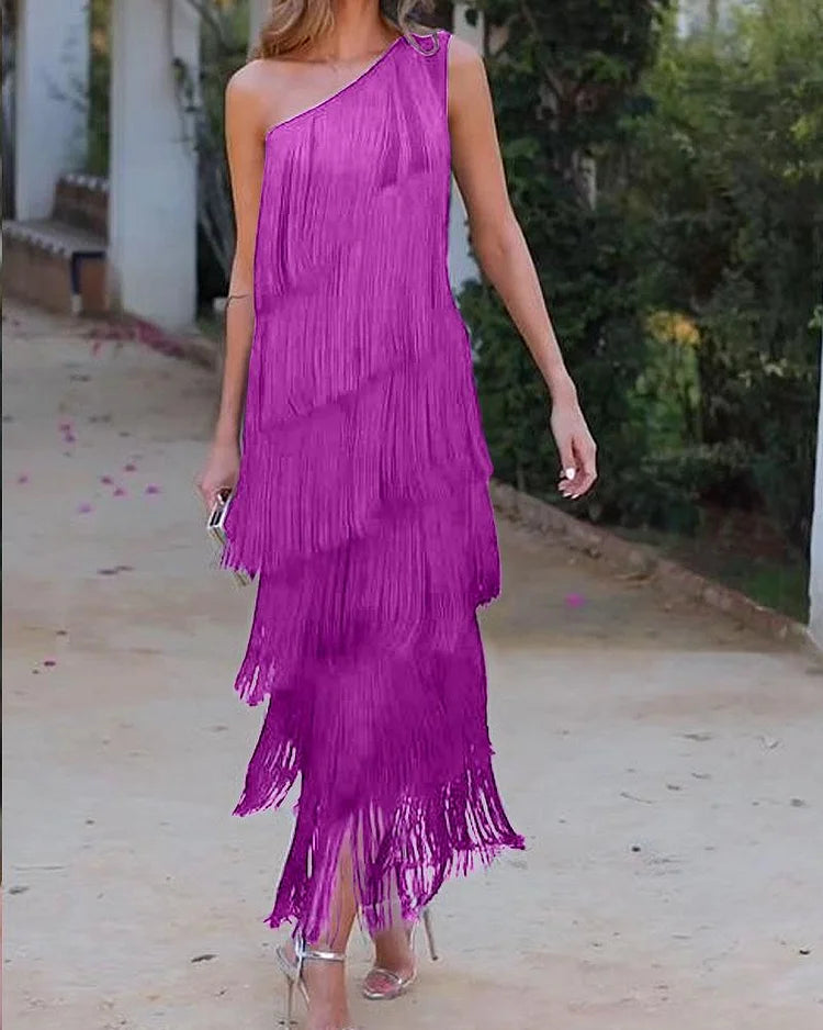 PRISCILLA - ELEGANT OFF-SHOULDER DRESS