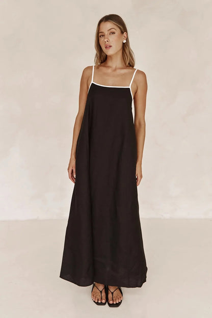EUNICE - SLEEVELESS MAXI DRESS
