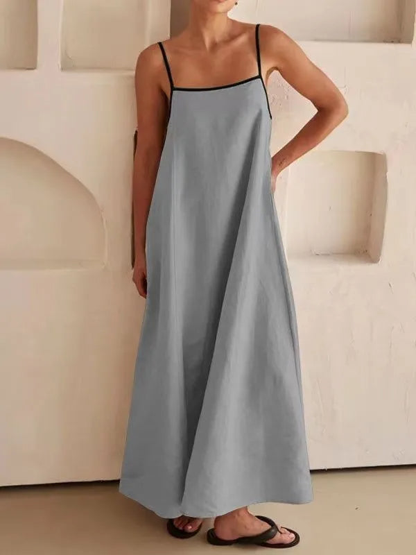 EUNICE - SLEEVELESS MAXI DRESS