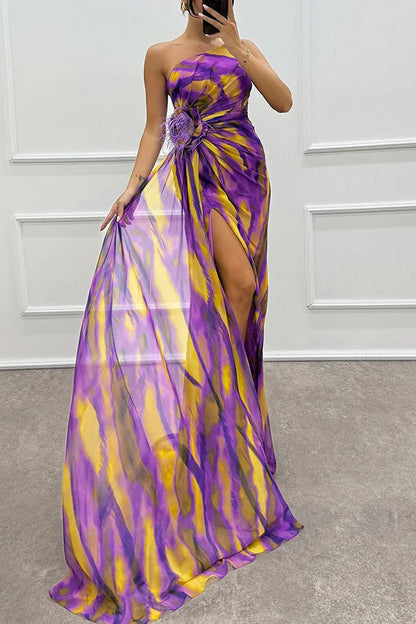 Elena – vintage allure maxi dress