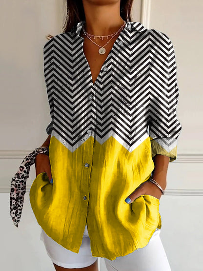 Women's Irregular Geometric Art Dress – abstract elegance in every line