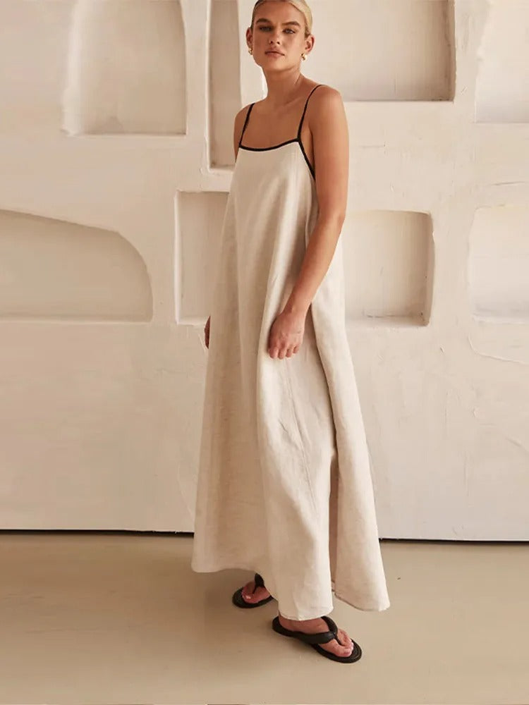 EUNICE - SLEEVELESS MAXI DRESS