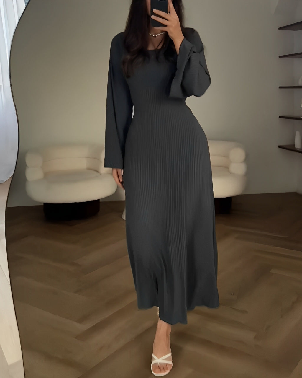 GABRIELLA - ELEGANT KNIT MAXI DRESS