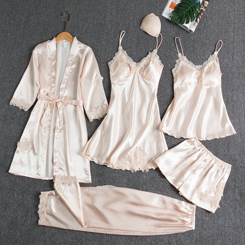 SEXY 5-PIECE NIGHTWEAR SET