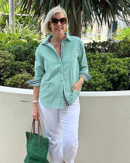 Ellen – sunlit rhythm shirt
