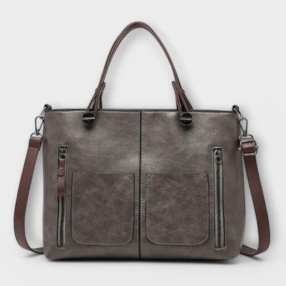 PREMIUM LEATHER HANDBAG - LUXURY & TIMELESS ELEGANCE