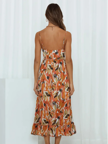 CHIARA - COLORFUL MIDI DRESS