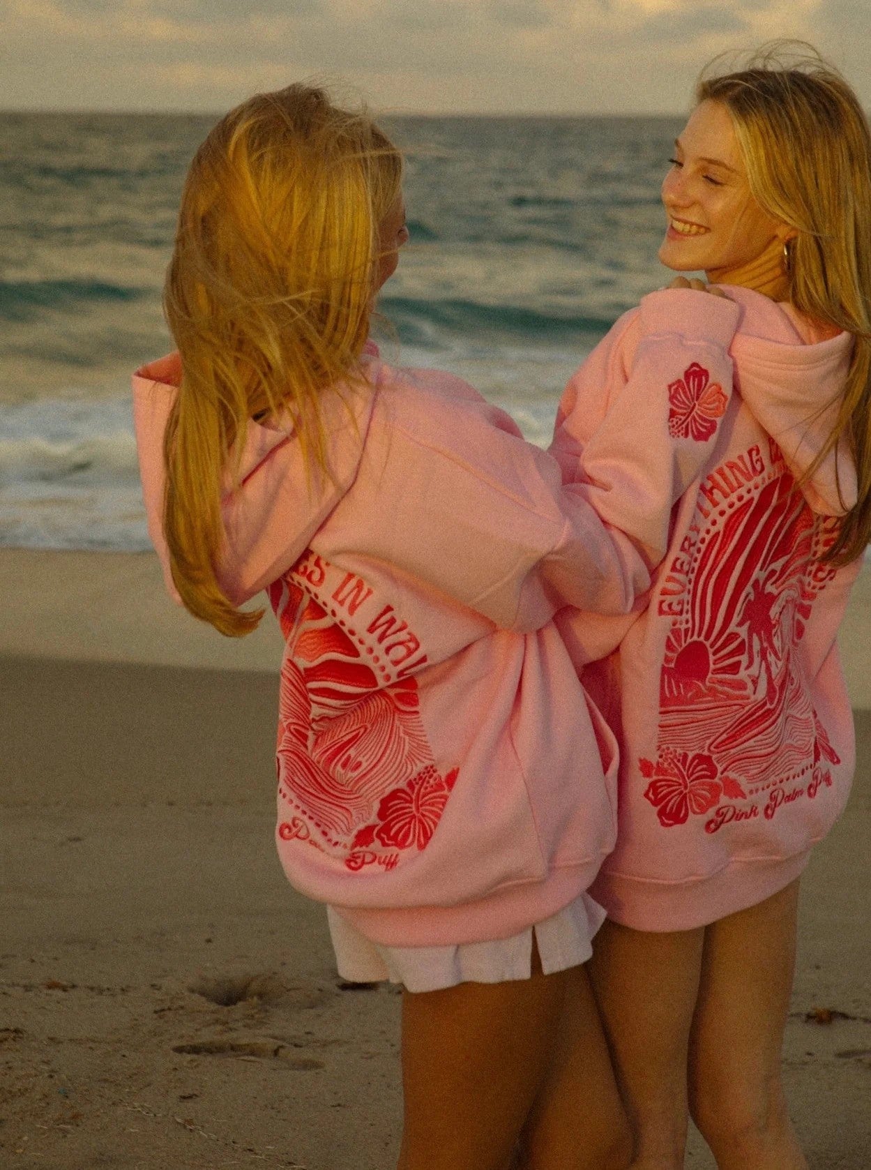 Madelyn – cloudsoft drape hoodie